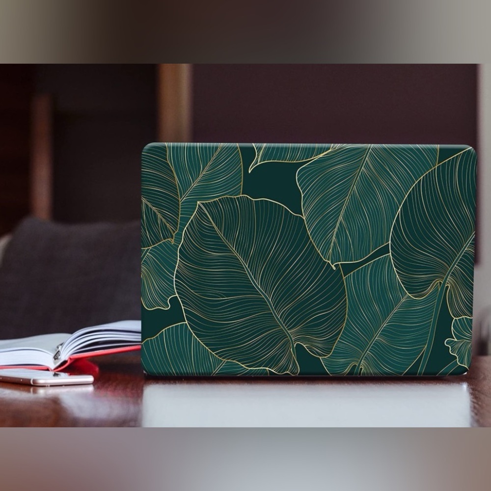 MacBook‎ 12 Inch Case Lightweight Plastic Hard Case Green Leaves New